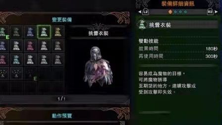 《怪物獵人：世界》如何解鎖獲得挑釁衣裝.改?