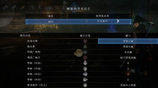 《仁王2》pc按鍵是什麼？