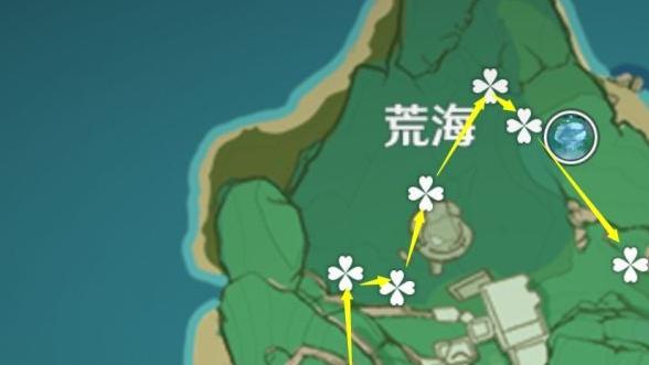 《原神》绯樱绣球采集路线都有哪些？