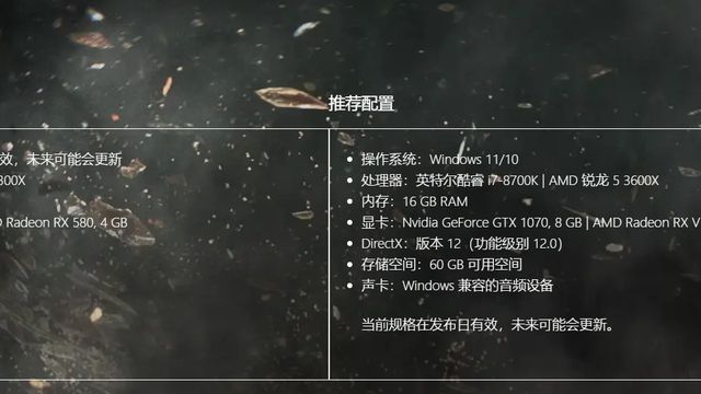 《艾尔登法环》2060玩得了吗？