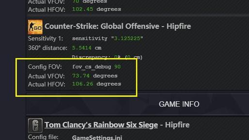 《反恐精英：全球攻勢》csgo默認fov是多少？