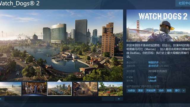 《看門狗2》steam上叫什麼？