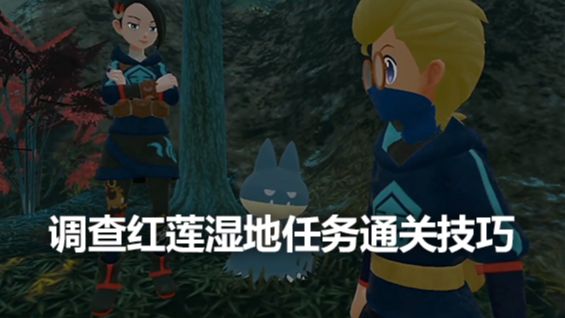 《寶可夢傳說 阿爾宙斯》調查紅蓮溼地任務通關技巧