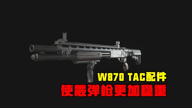 《生化危機8：村莊》W870 TAC配件-使霰彈槍更加穩重