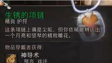 《博德之門3》項鍊有什麼用？